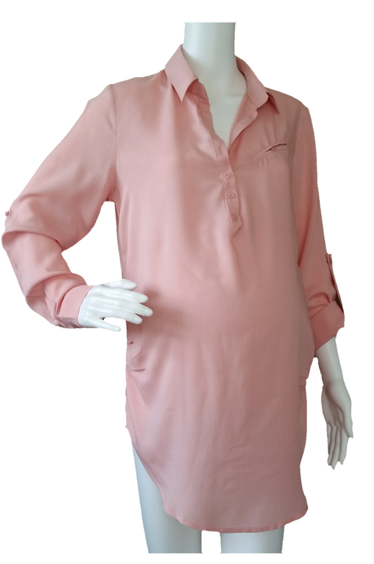 Convertible Sleeve Tunic Top