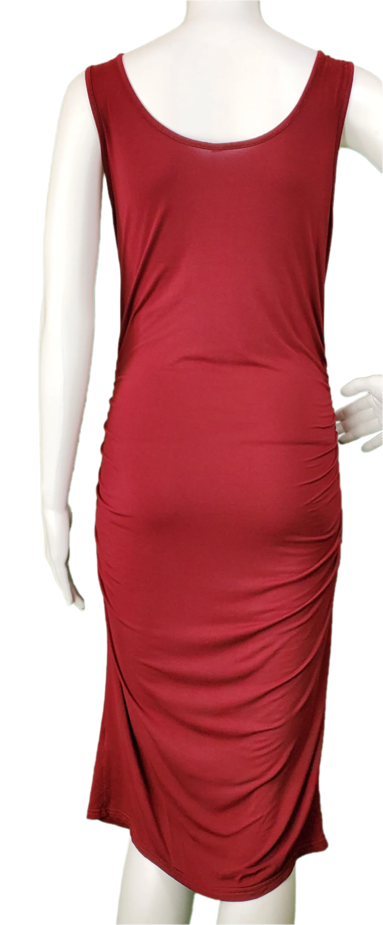 Cranberry Jersey Tank Dress