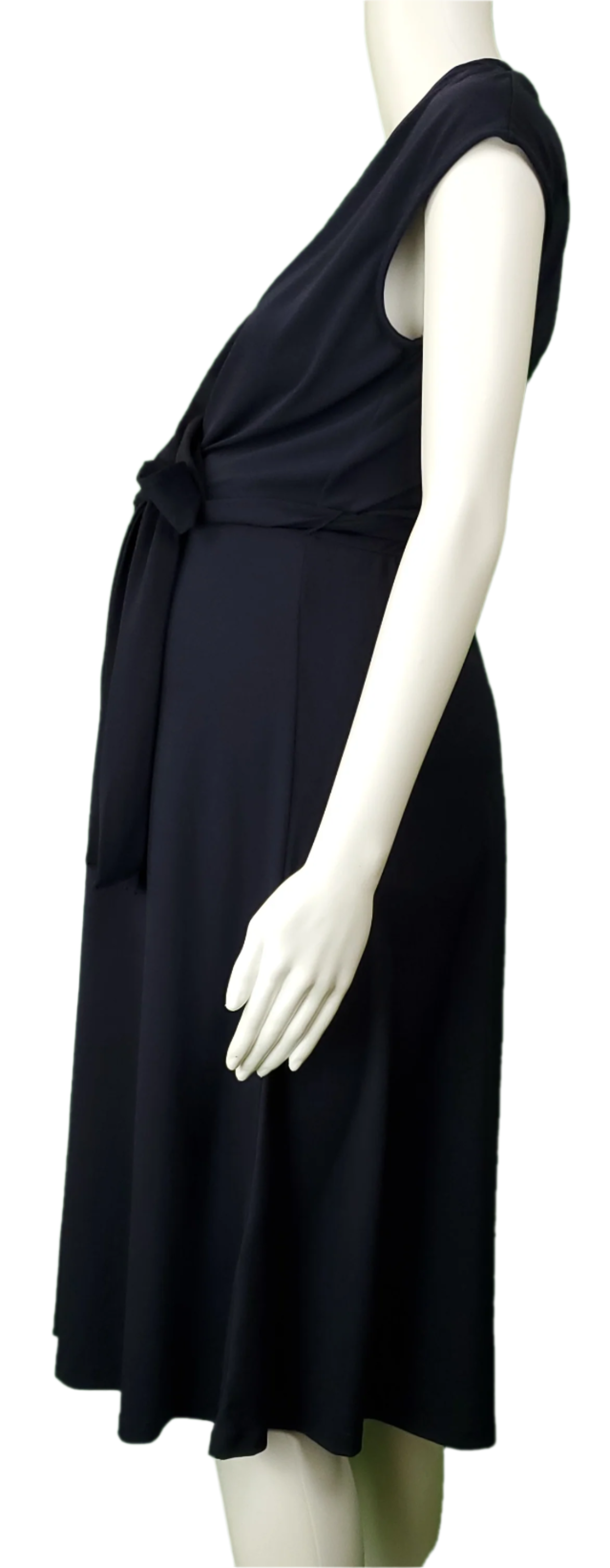 H&M Navy Knit Wrap Dress