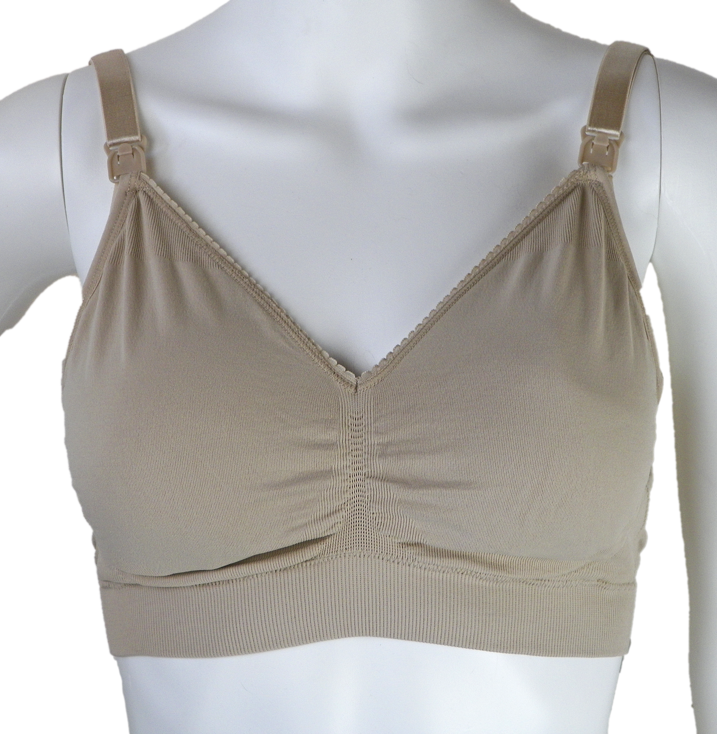 Nude Maternity Seamless Nursing Bra - Isabel Maternity by Ingrid & Isabel