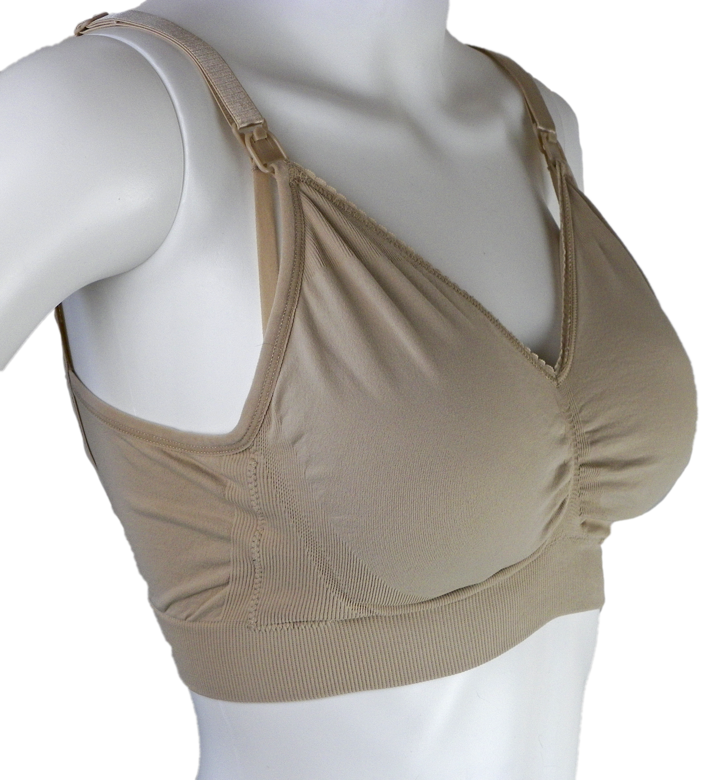 Nude Maternity Seamless Nursing Bra - Isabel Maternity by Ingrid & Isabel